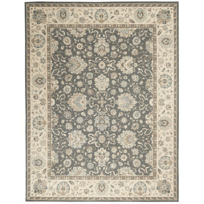 Rectangle Farmhouse Machine Made Area Rug