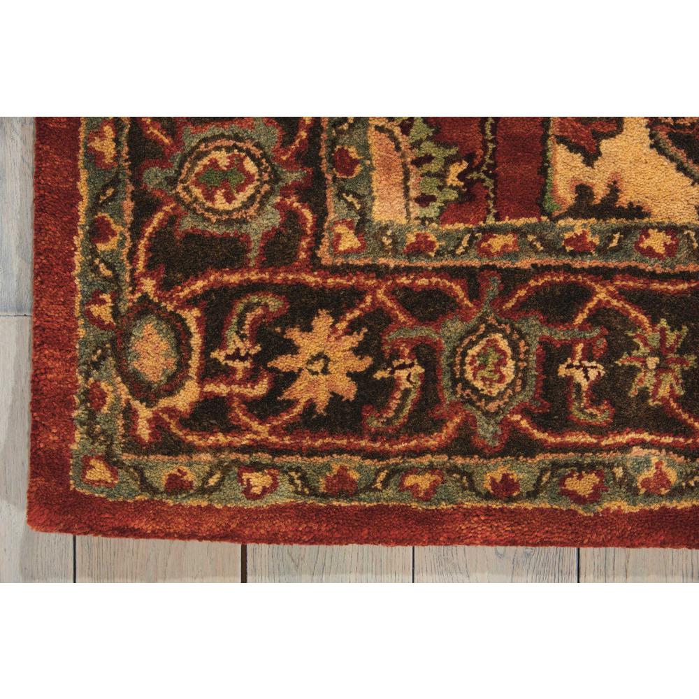 Jaipur Area Rug, Red, 8' x ROUND