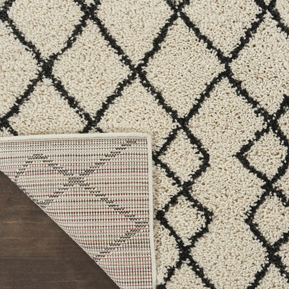 Nourison Home Geometric Shag Area Rug