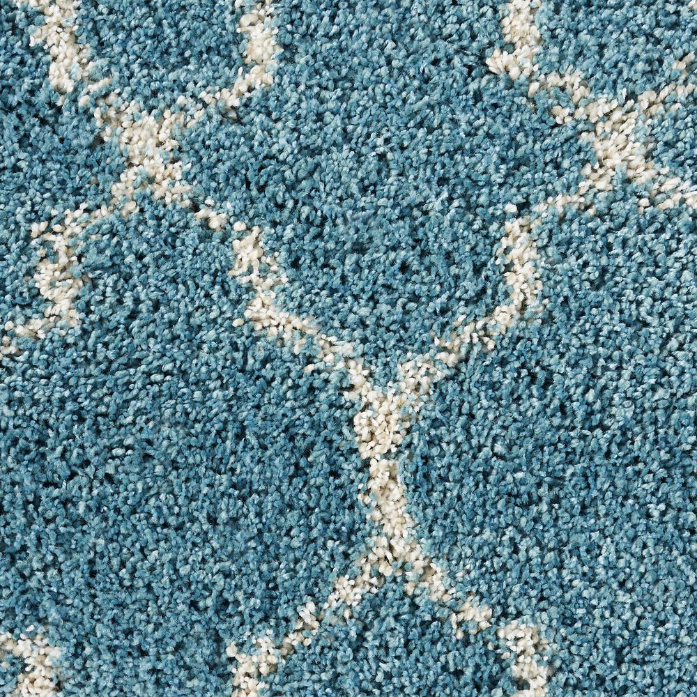 Amore Area Rug, Aqua, 6'7" x 9'6"