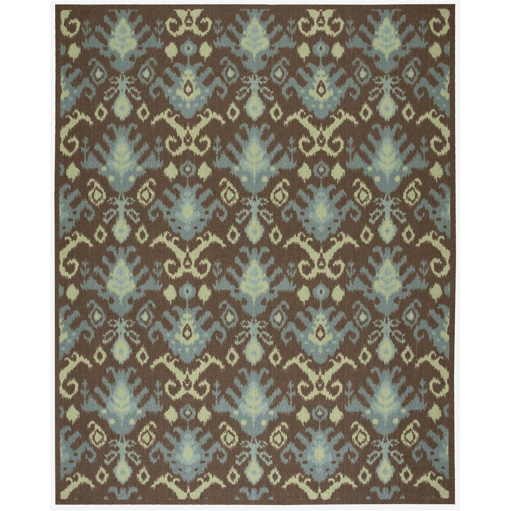 Vista Rectangle Rug By, Chocolate, 8' X 10'