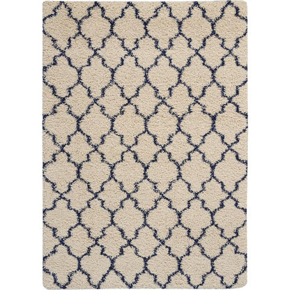 Amore Area Rug, Ivory/Blue, 3'11" x 5'11"