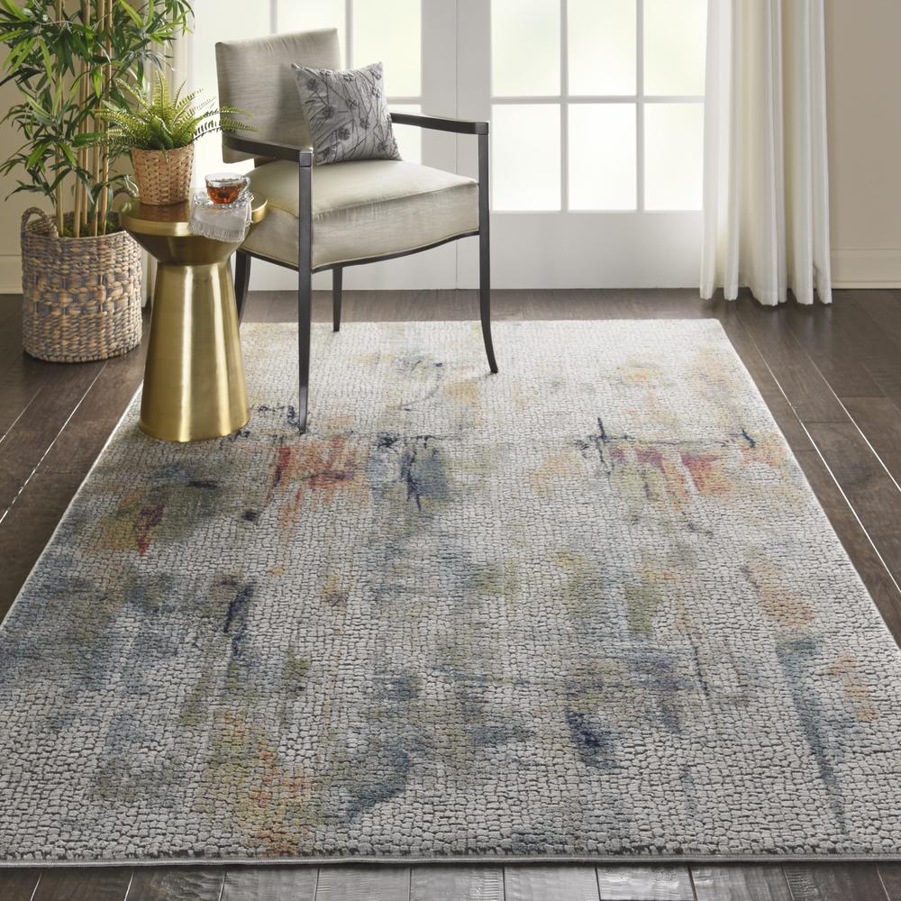 Modern Rectangle Area Rug, 4' x 6'