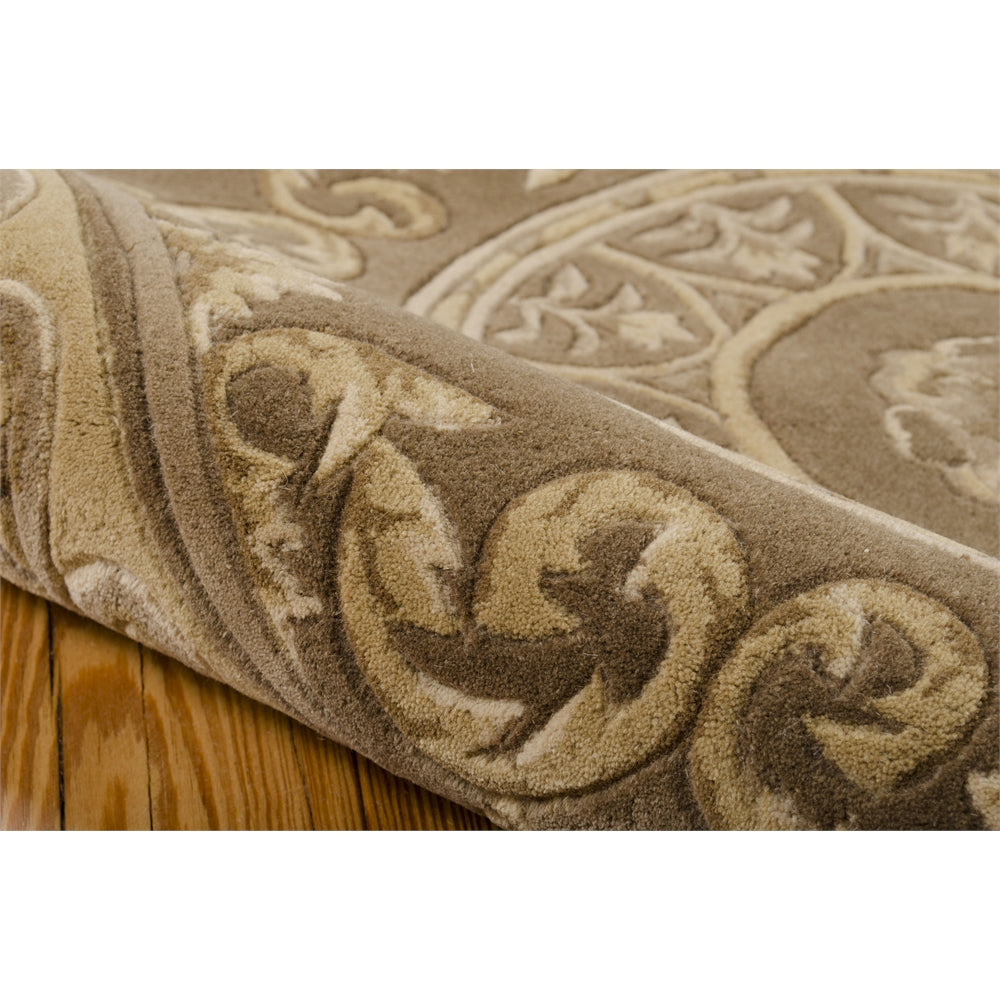 Versailles Palace Rectangle Rug By, Mocha, 5'3" X 8'3"