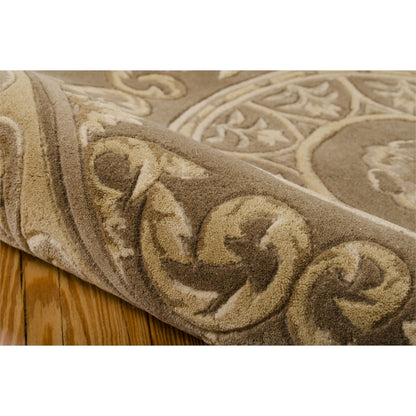 Versailles Palace Rectangle Rug By, Mocha, 5'3" X 8'3"