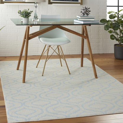 Contemporary Rectangle Area Rug, 4' x 6'