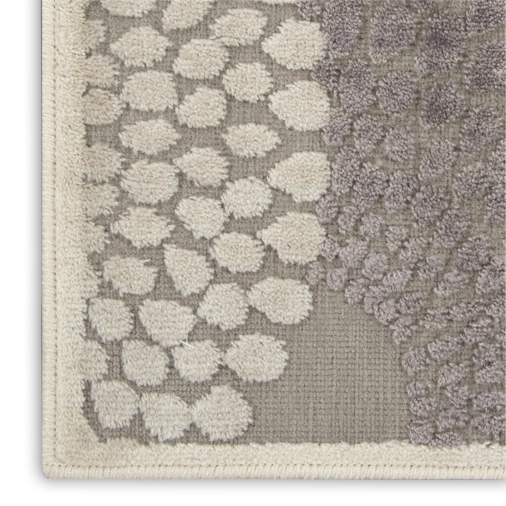 Graphic Illusions Area Rug, Grey, 6'7" x 9'6"