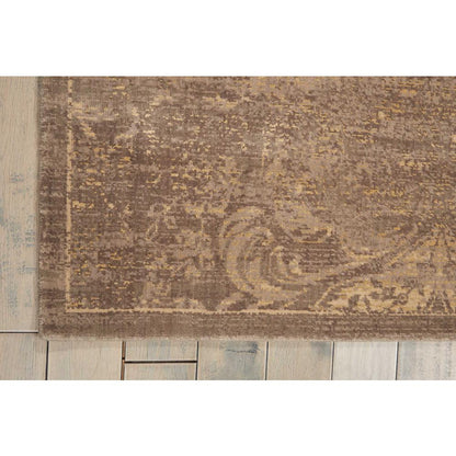 Silken Allure Area Rug, Mushroom, 8'6" x 11'6"