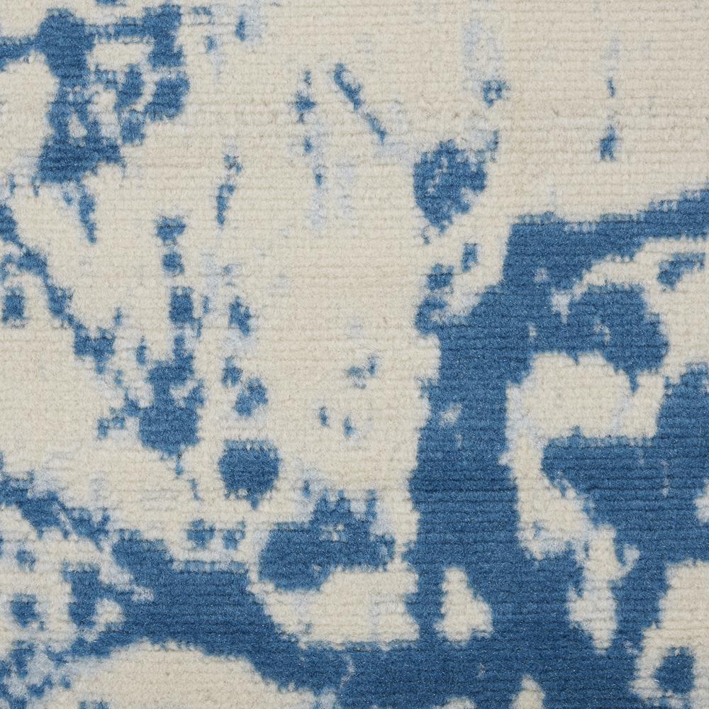 Jubilant Area Rug, Ivory/Blue, 2' x 4'