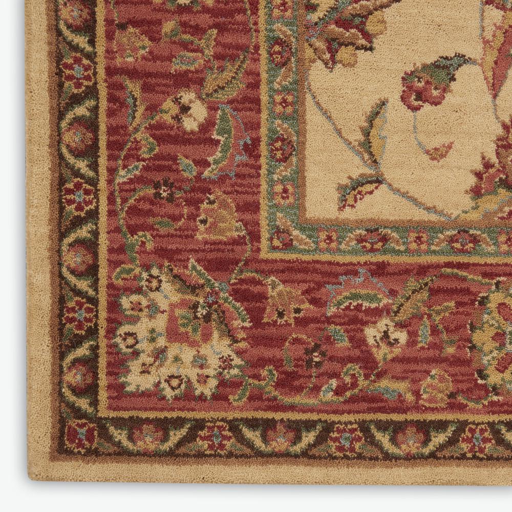 Rectangle Traditional Machine Made Area Rug