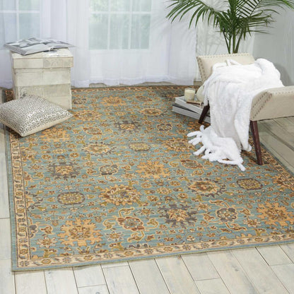 Nourison Timeless Light Blue Area Rug
