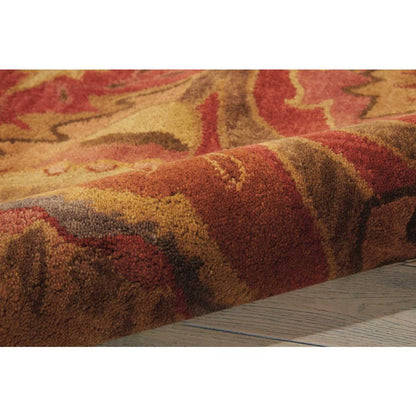 Jaipur Area Rug, Flame, 9'6" x 13'6"