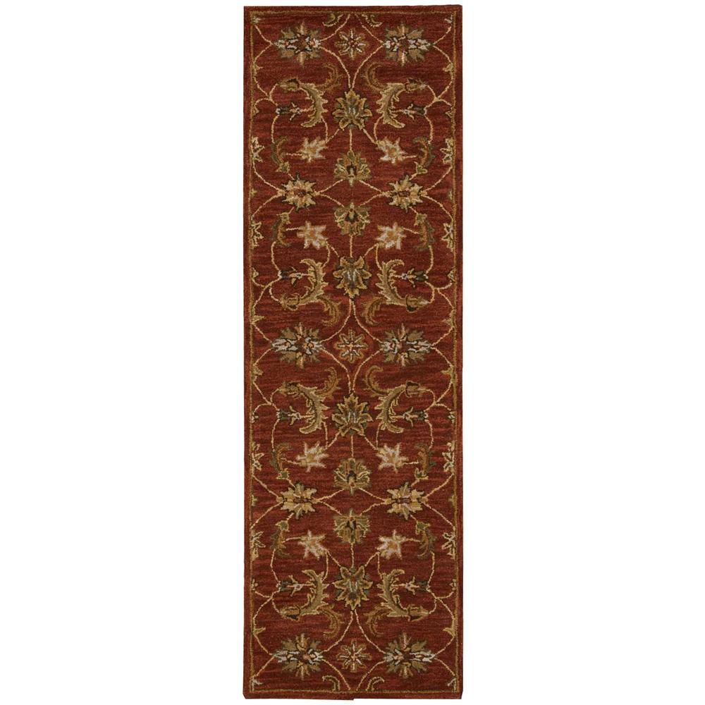 Traditional Runner Area Rug, 8' Runner