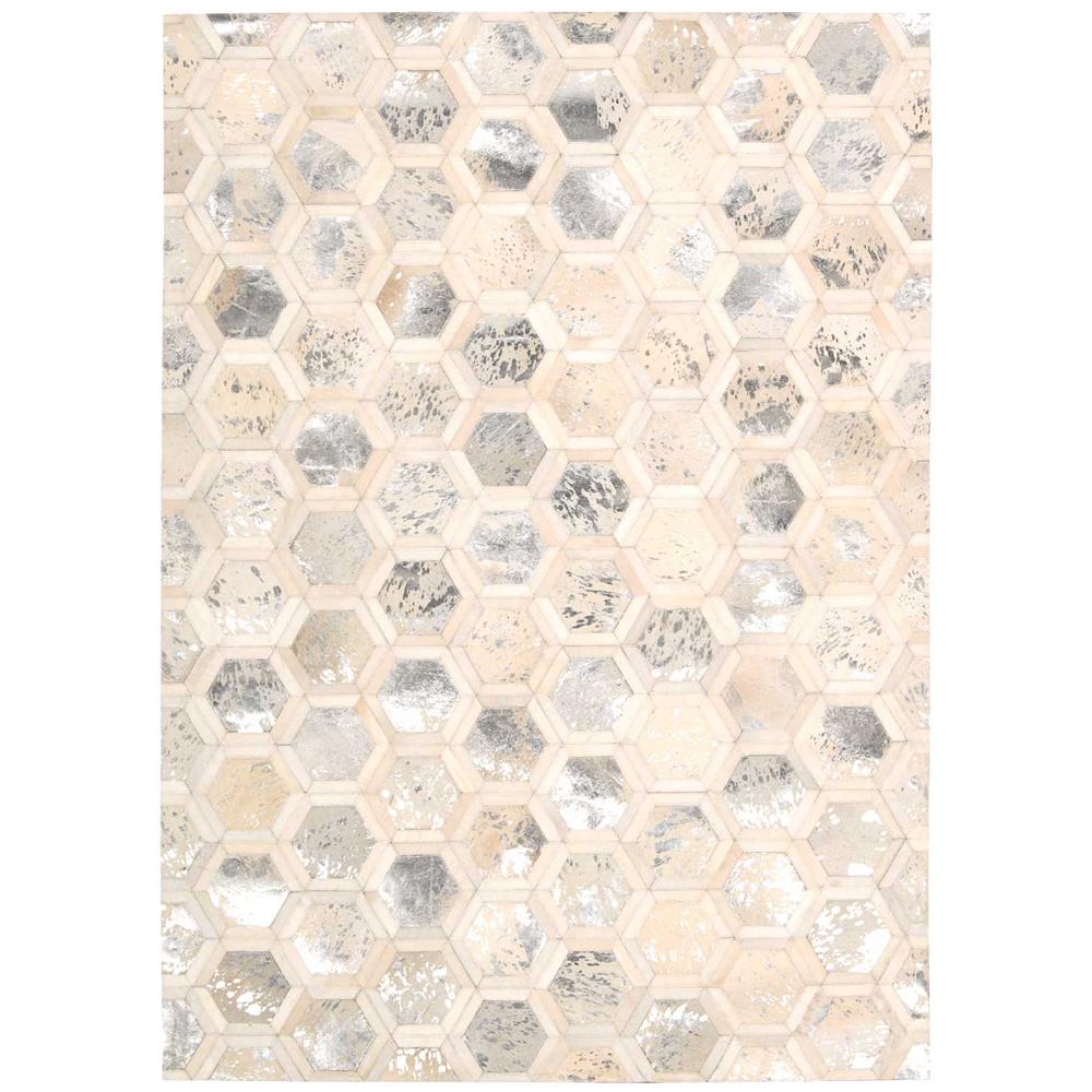 Modern Rectangle Area Rug, 5' x 8'
