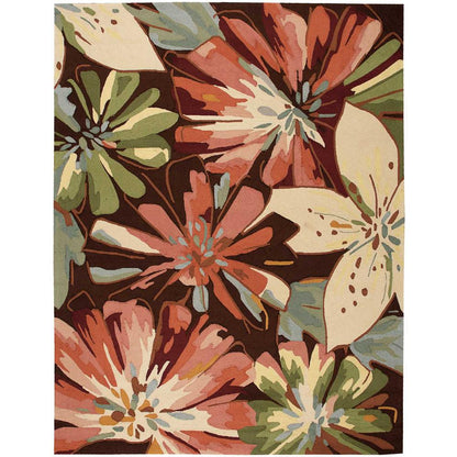 Contemporary Rectangle Area Rug, 8' x 11'