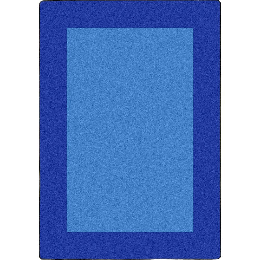 Kid Essentials All Around 7'8" x 10'9" Area Rug in Color Blue
