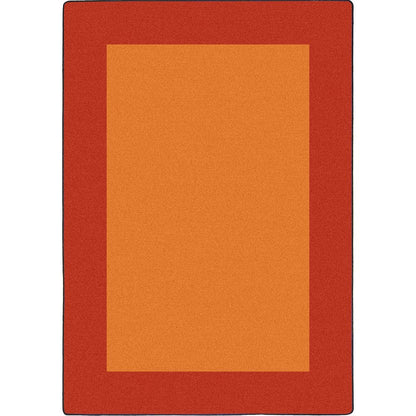Kid Essentials All Around 7'8" x 10'9" Area Rug in Color Orange