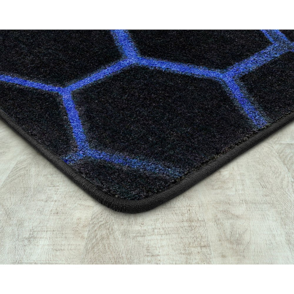 Kid Essentials Breakout 5'4" x 7'8" Area Rug in Color Sapphire