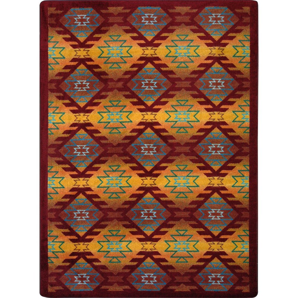 Kaleidoscope Canyon Ridge 5'4" x 7'8" Area Rug in Color Mesa Sunset