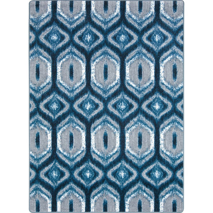 First Take Chelsea 5'4" x 7'8" Area Rug in Color Peacock