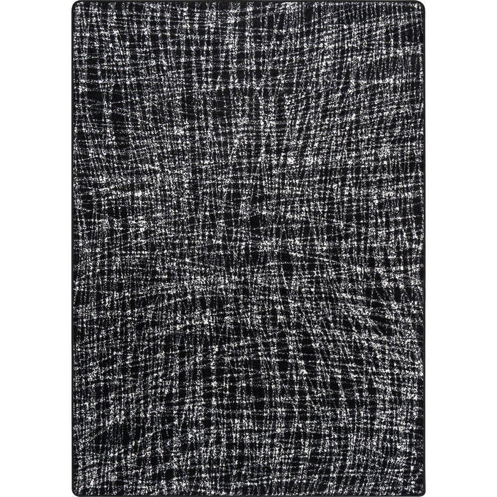 Impressions Crisscross 5'4" x 7'8" Area Rug in Color Shadow