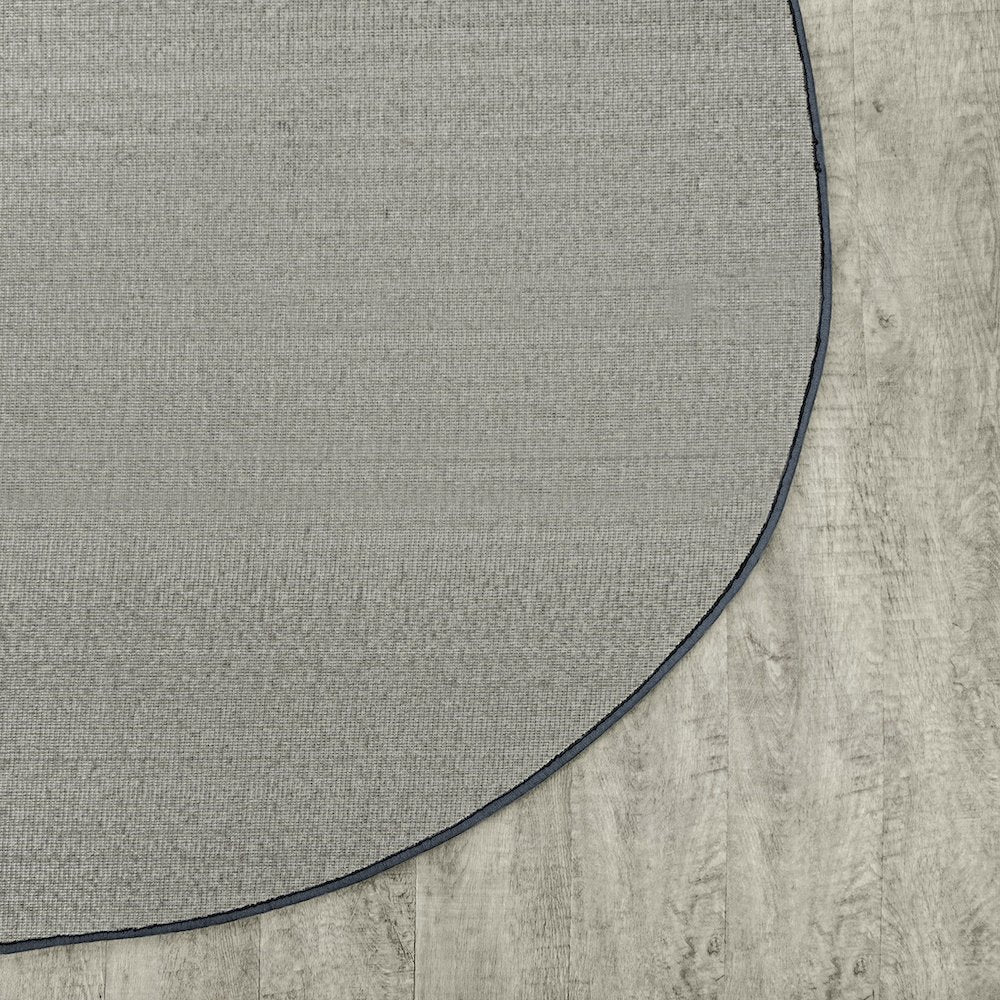 Kid Essentials Endurance 12' x 7'6" Oval Area Rug in Color Glacier Blue