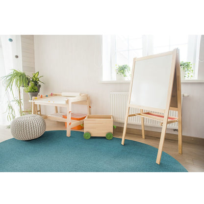 Kid Essentials Endurance 12' x 7'6" Oval Area Rug in Color Mint