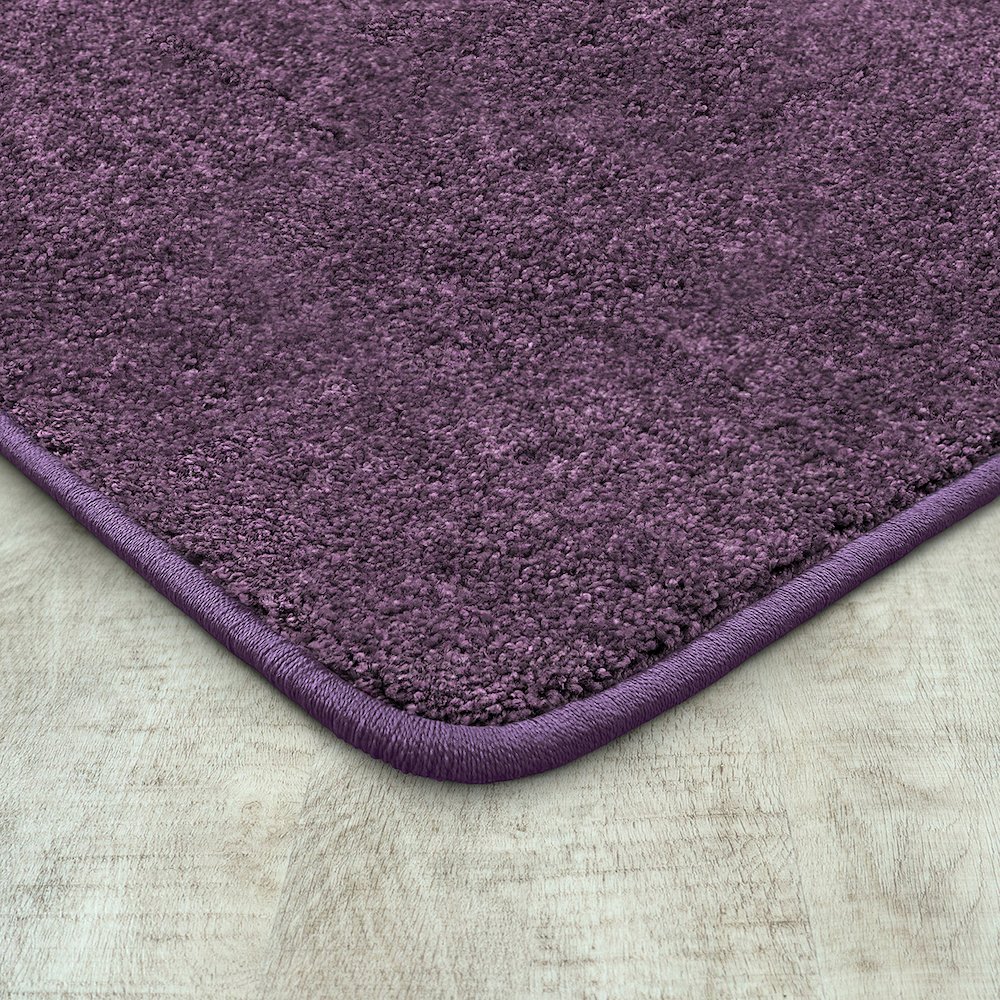 Kid Essentials Endurance 6' x 6' Area Rug in Color Purple