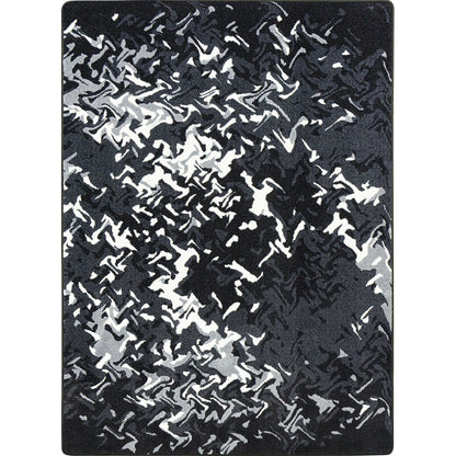 Kid Essentials Eruption 5'4" x 7'8" Area Rug in Color Arctic