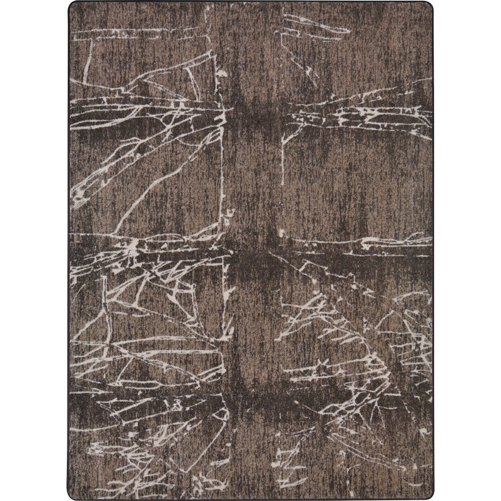 First Take Fractured 5'4" x 7'8" Area Rug in Color Umber