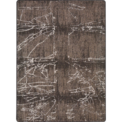 First Take Fractured 5'4" x 7'8" Area Rug in Color Umber