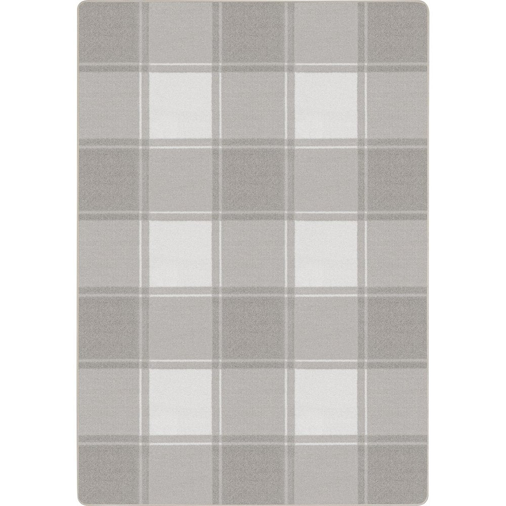 Impressions Highlander 5'4" x 7'8" Area Rug in Color Dove