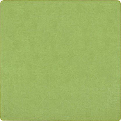 Kid Essentials Just Kidding 12' x 12' Area Rug in Color Lime Green