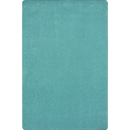 Kid Essentials Just Kidding 6' x 9' Area Rug in Color Seafoam