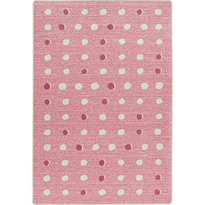 Claremont Kids Little Moons 5'4" x 7'8" Area Rug in Color Blush