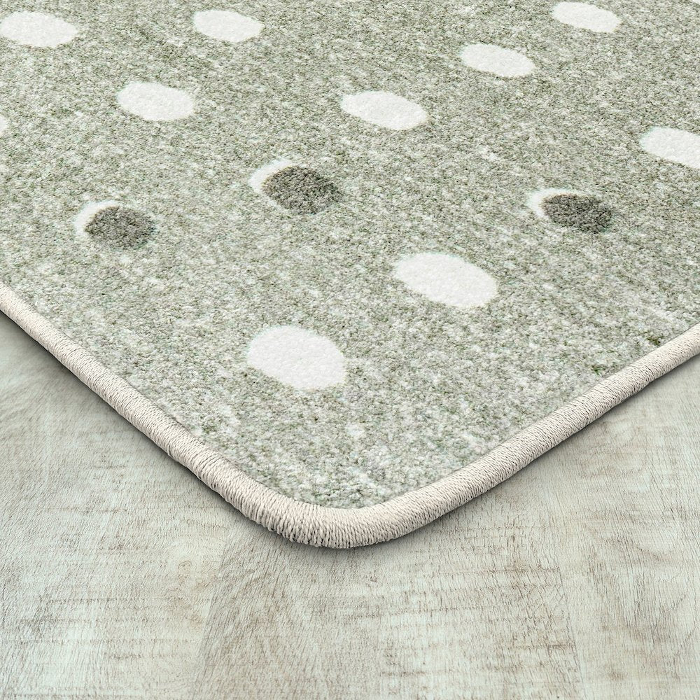 Claremont Kids Little Moons 5'4" x 7'8" Area Rug in Color Linen