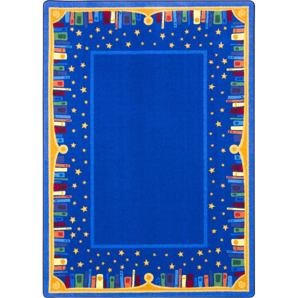 Kid Essentials Magic of Reading 7'8" x 10'9" Area Rug in Color Multi
