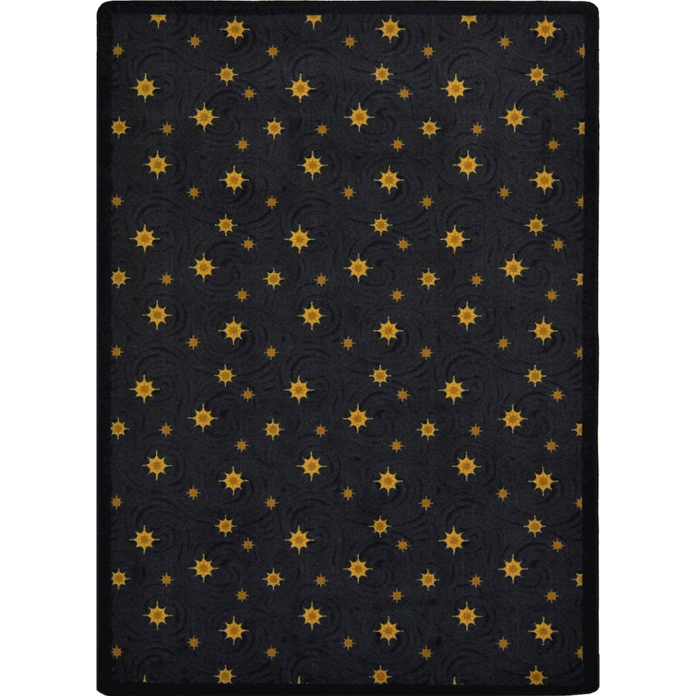 Any Day Matinee Milky Way 5'4" x 7'8" Area Rug in Color Charcoal