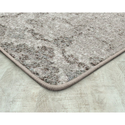 Mojave Bloom 5'4" x 7'8" Area Rug in Color Sandstone