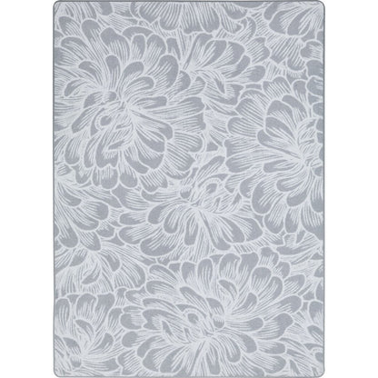 First Take New Bloom 5'4" x 7'8" Area Rug in Color Sterling
