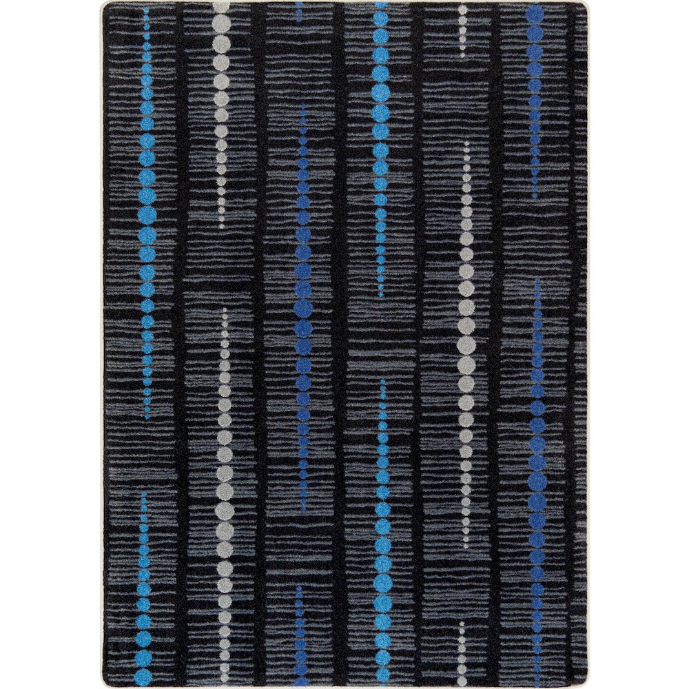 Kid Essentials Recoil 5'4" x 7'8" Area Rug in Color Sapphire