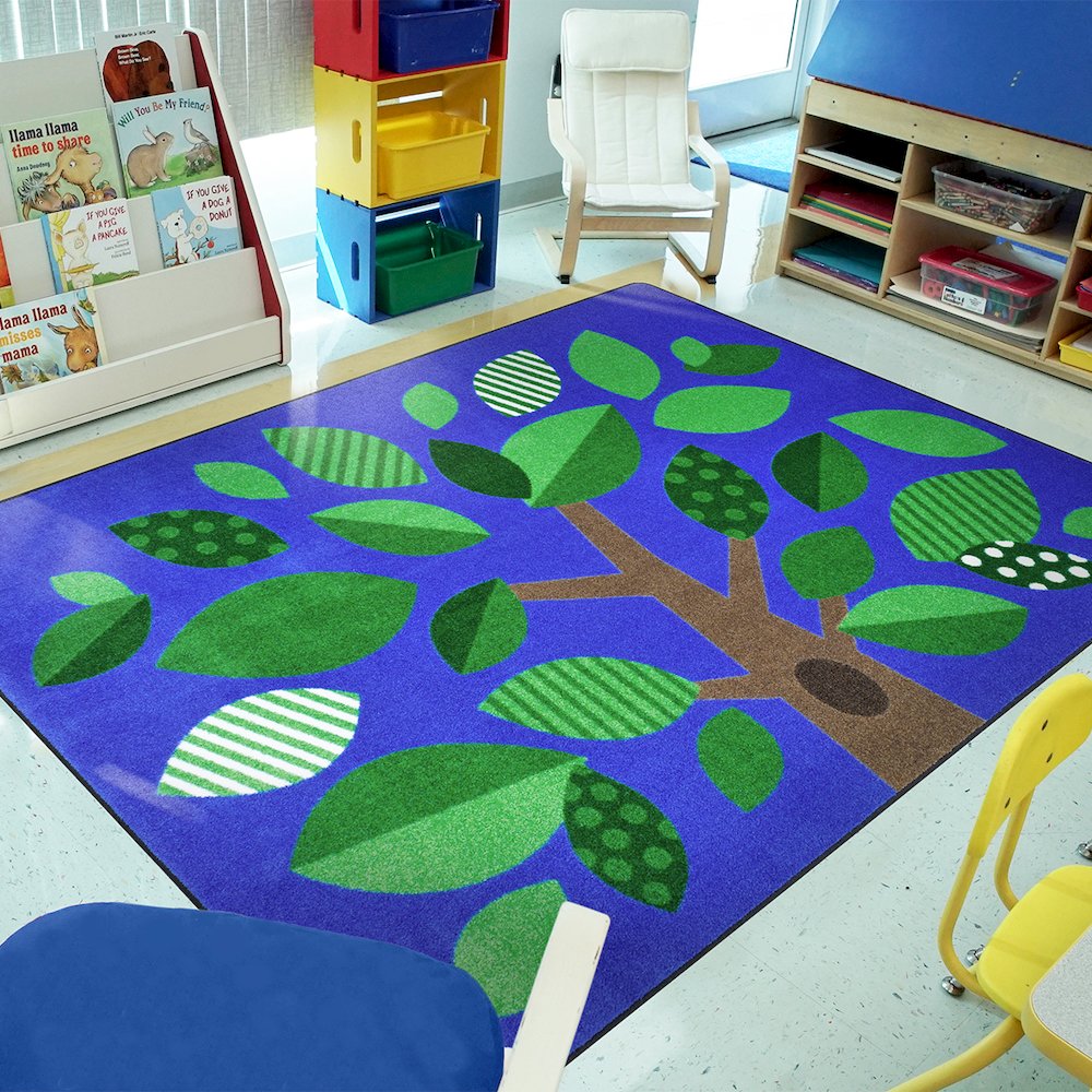Kid Essentials Shady Grove 7'8" x 10'9" Area Rug in Color Multi