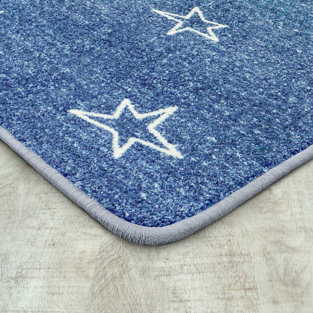 Claremont Kids Shine On 5'4" x 7'8" Area Rug in Color Blue Skies