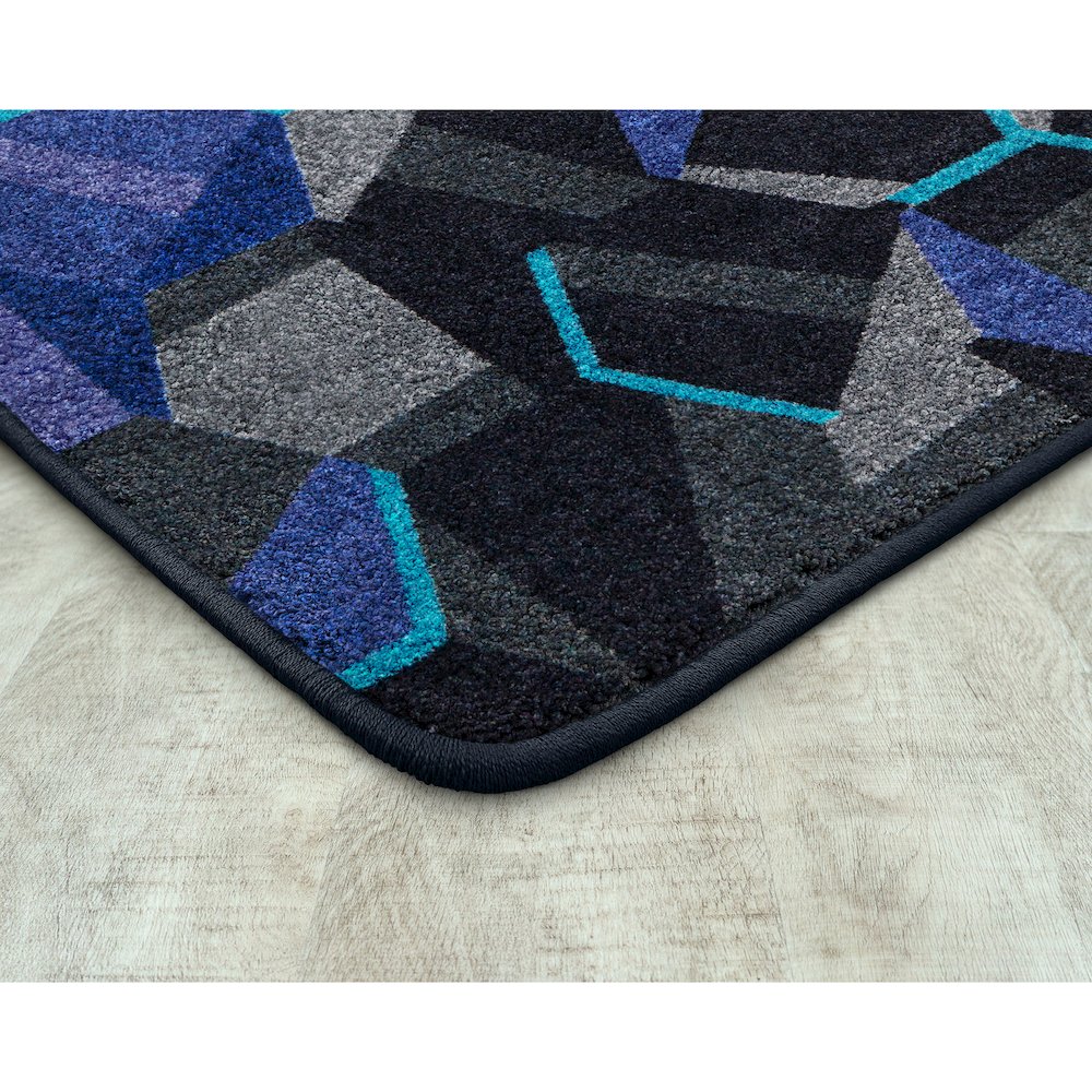 Kid Essentials Stealth 7'8" x 10'9" Area Rug in Color Violet