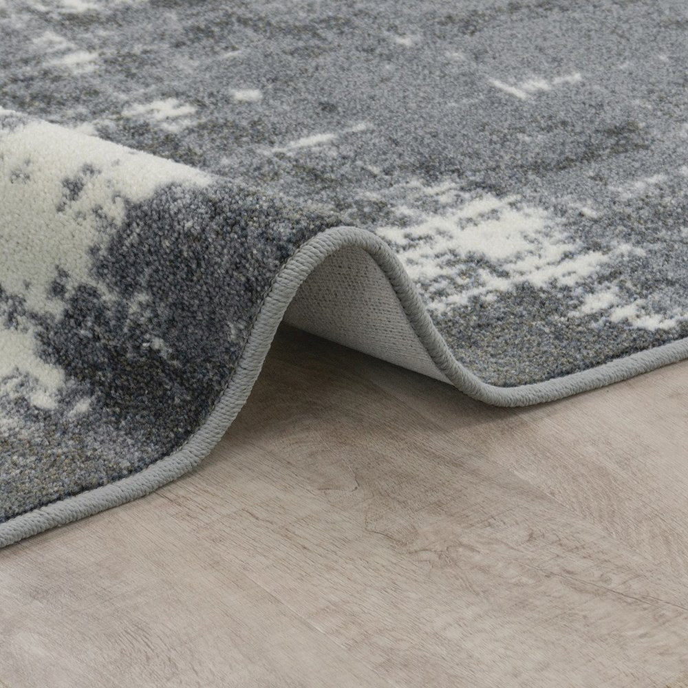First Take Westmarch 7'8" x 10'9" Area Rug in Color Storm