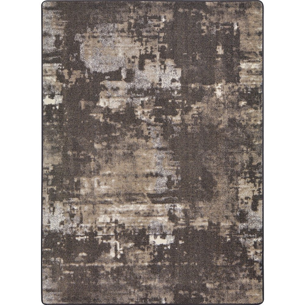 First Take A La Mode 7'8" x 10'9" Area Rug in Color Chocolate