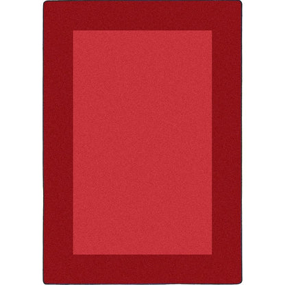 Kid Essentials All Around 10'9" x 13'2" Area Rug in Color Red