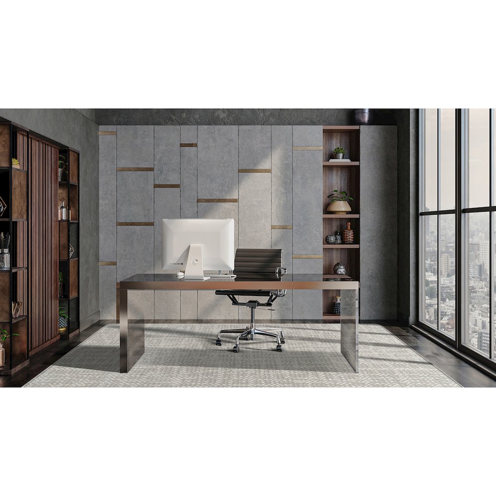 WorkSpace Attractive Choice 7'8" x 10'9" Area Rug in Color Dove