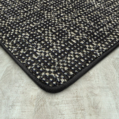 WorkSpace Attractive Choice 7'8" x 10'9" Area Rug in Color Onyx