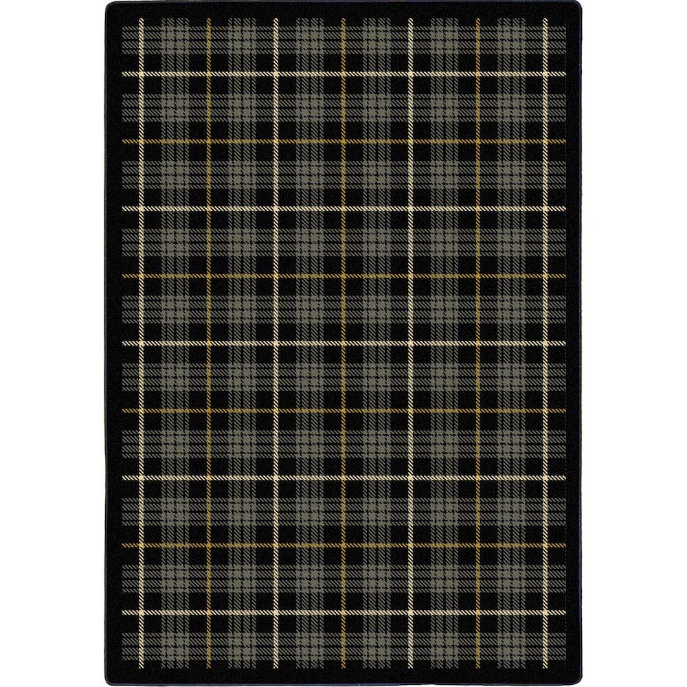 Kaleidoscope Bit O' Scotch 7'8" x 10'9" Area Rug in Color Flannel Gray